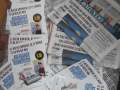 Reacción inmediata de los/as vendedores/as de Prensa de Granada ante el anuncio de el periódico El Mundo