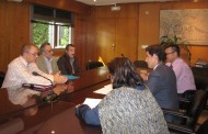 Reunión de la Asociación de Vendedores de Prensa Híspalis con la Gerencia de Urbanismo