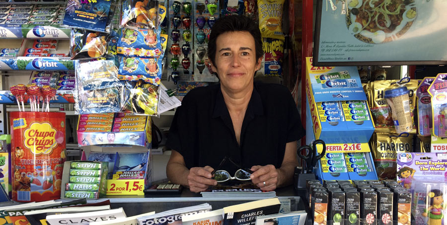 Entrevista a Remedios Garrido. Presidenta de la Asociación de Vendedores de Prensa de Granada