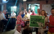 Barrilada de los Asociad@s de Vendedores de Prensa de Granada en el Mesón Alegría