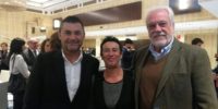 A la izquierda, Eduardo Abad, secretario general de UPTA y a la derecha, Félix Cuesta colaborador de ATA A la izquierda, Eduardo Abad, secretario general de UPTA y a la derecha, Félix Cuesta colaborador de ATA