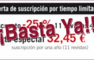 SUSCRIPCIONES EXTERNAS DE LOS EDITORES DE PUBLICACIONES: COMERCIO INJUSTO