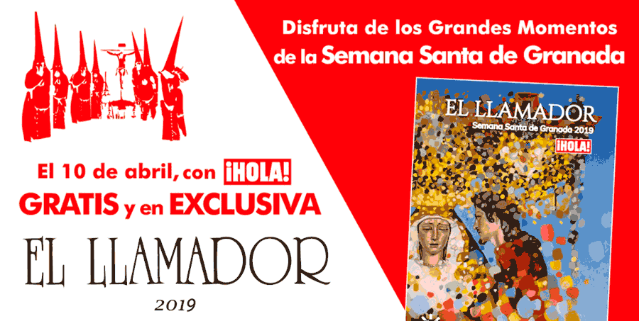 El Llamador, gratis el el 10 de Abril con la revista ¡Hola! Granada